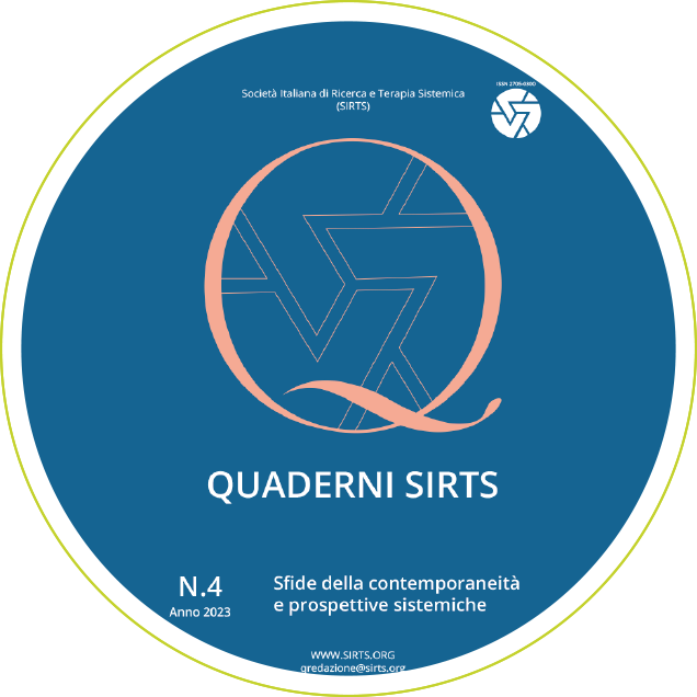 Quanderni SIRTS - Numeri pubblicati